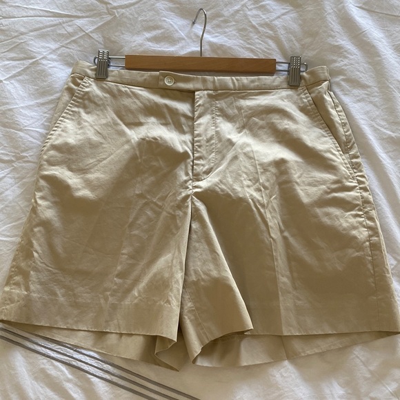 Ralph Lauren Golf camel tan color khaki shorts 16.5” waist, 11” rise, 16… - Picture 1 of 6